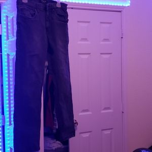 Men's dark gray jeans